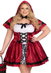 Kostüm - Gothic Rotkäppchen - Queen Size | Leg Avenue