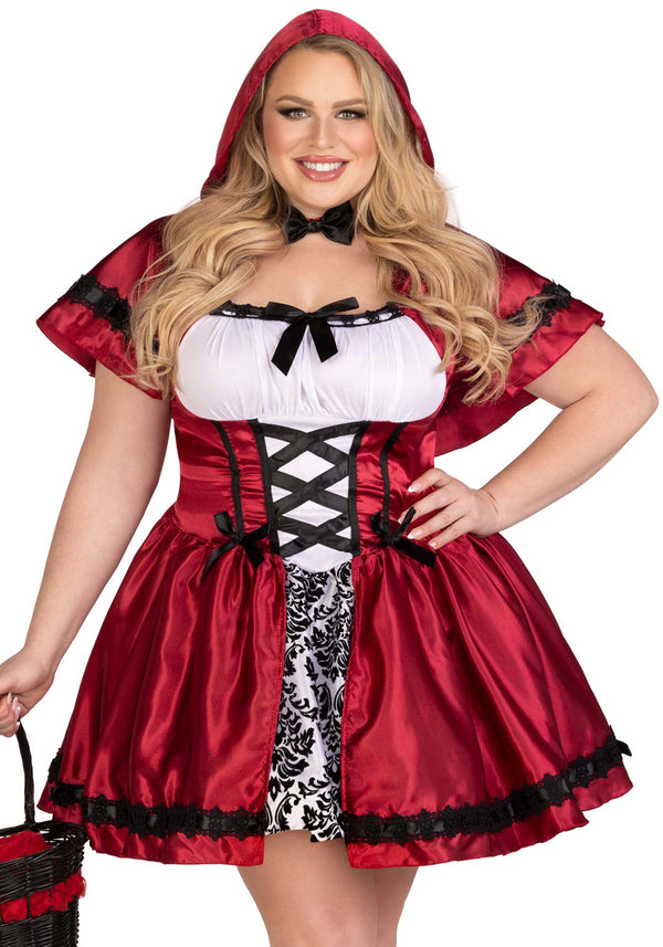 Kostüm - Gothic Rotkäppchen - Queen Size | Leg Avenue