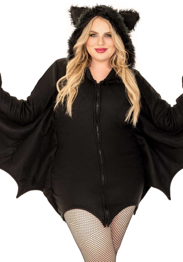 Kostüm - Gemütliches Fledermaus-Kostüm - Queen Size | Leg Avenue