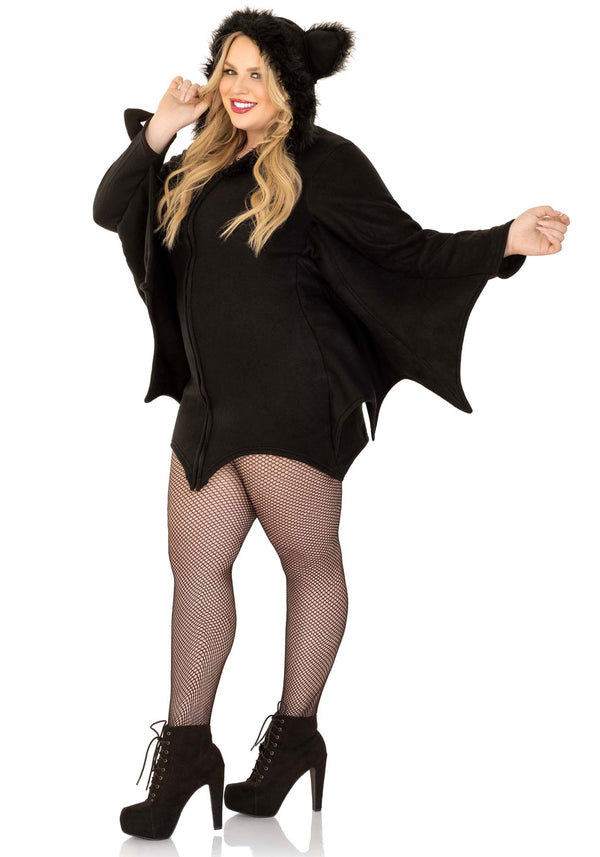 Kostüm - Gemütliches Fledermaus-Kostüm - Queen Size | Leg Avenue
