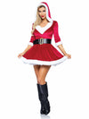 Kostüm - Mrs. Claus Kapuzenkleid | Leg Avenue