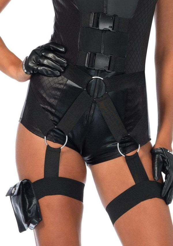 Kostüm - Sexy Polizistin von Leg Avenue – Ansicht 4