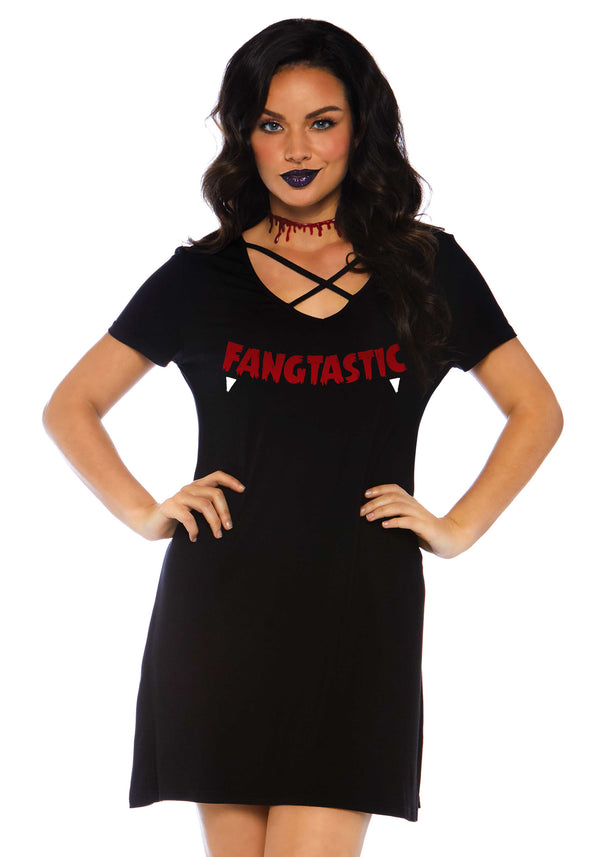 Jersey Kleid "Fangtastic" | Leg Avenue