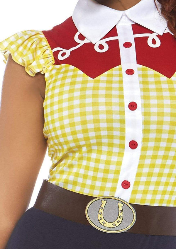 Kostüm - Cowgirl von Leg Avenue – Ansicht 6