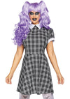 Kostüm - Kariertes Babydoll-Kleid | Leg Avenue