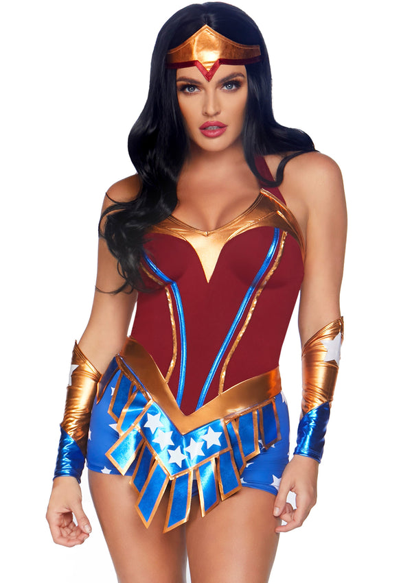 Kostüm - Superheldin Wunderfrau | Leg Avenue
