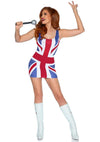 Kostüm - Britische Flagge Kleid von Leg Avenue – Ansicht 4