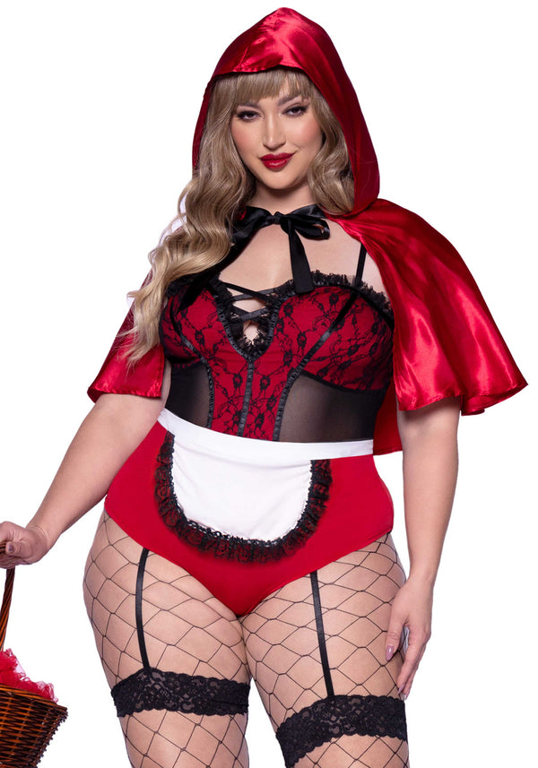 Kostüm - Sexy Rotkäppchen - Queen Size | Leg Avenue