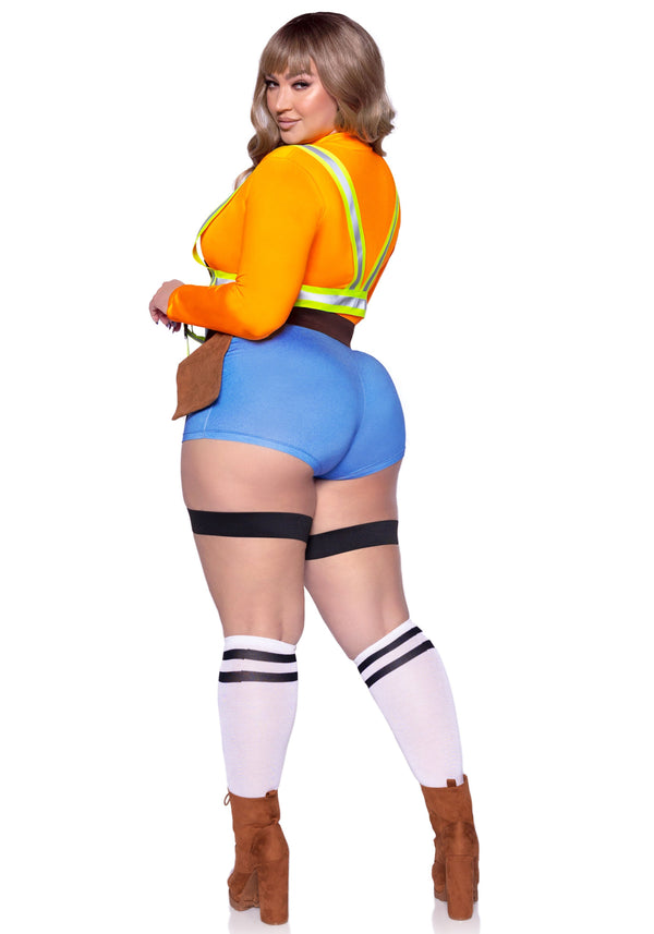 Kostüm - Bauarbeiterin - Queen Size | Leg Avenue
