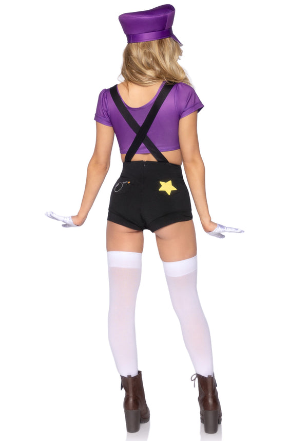 Kostüm - Waluigi Gamer Girl | Leg Avenue