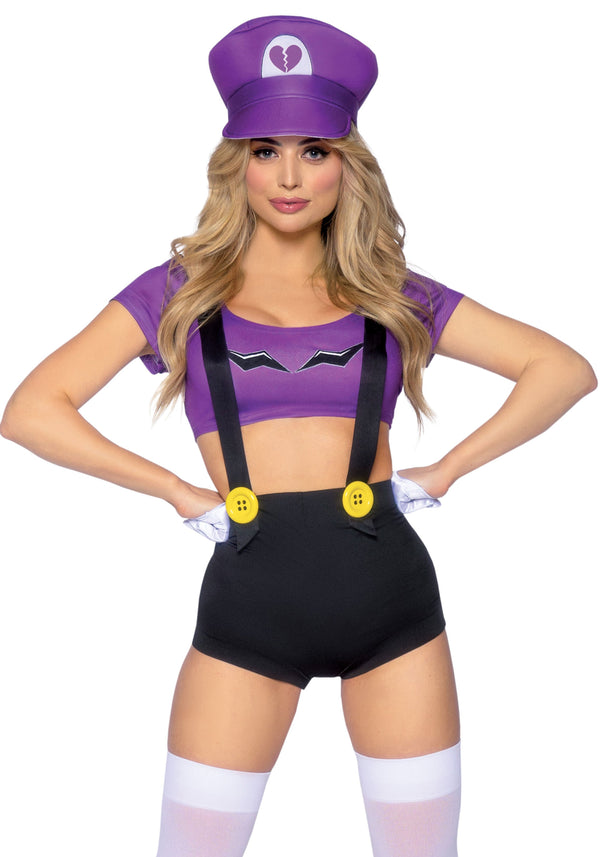 Kostüm - Waluigi Gamer Girl | Leg Avenue