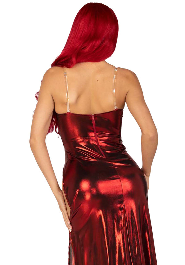 Shimmer Bodysuit mit Rock | Leg Avenue