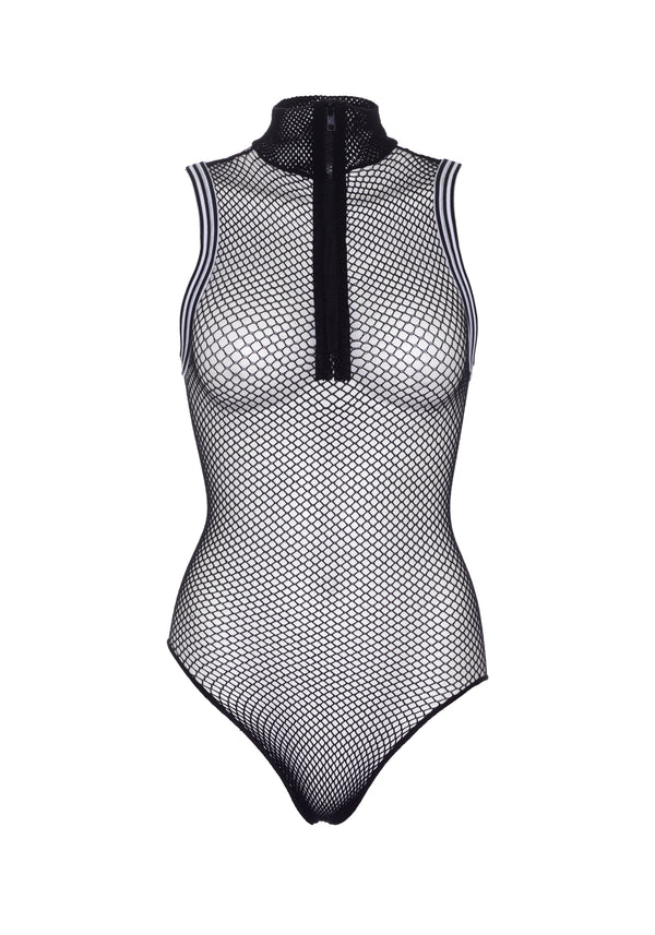 Fischnetzbody mit Reißverschluss | Leg Avenue