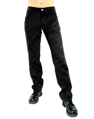 Jeans Brocade Schwarz | Aderlass
