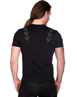 Battle Shirt Kurzärmeliges Jersey-ShirtSchwarz | Aderlass