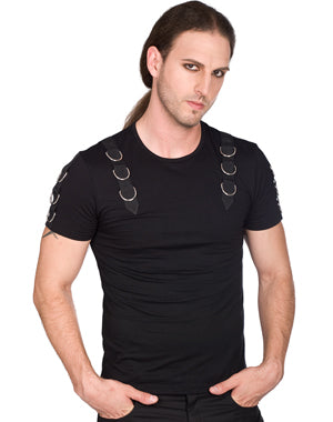 Battle Shirt Kurzärmeliges Jersey-ShirtSchwarz | Aderlass