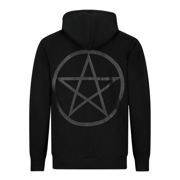 Hoodie Pentagram Schwarz | Aderlass