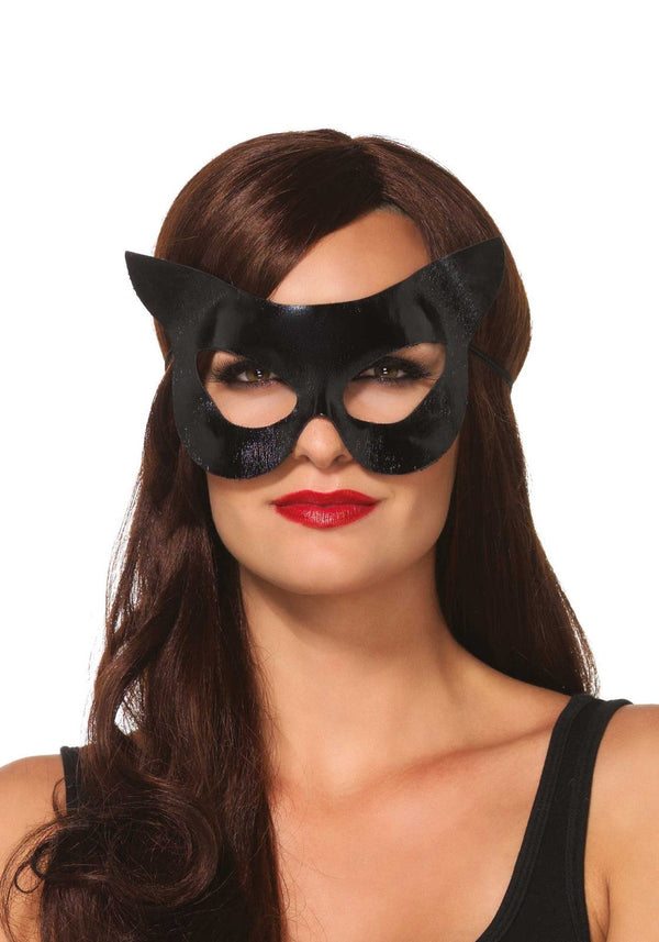 Kostümzubehör - Vinyl Katzenmaske | Leg Avenue
