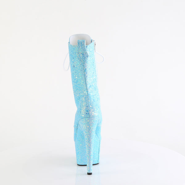 ADORE-1040IG Plateau Stiefeletten Blau von Pleaser – Ansicht 4