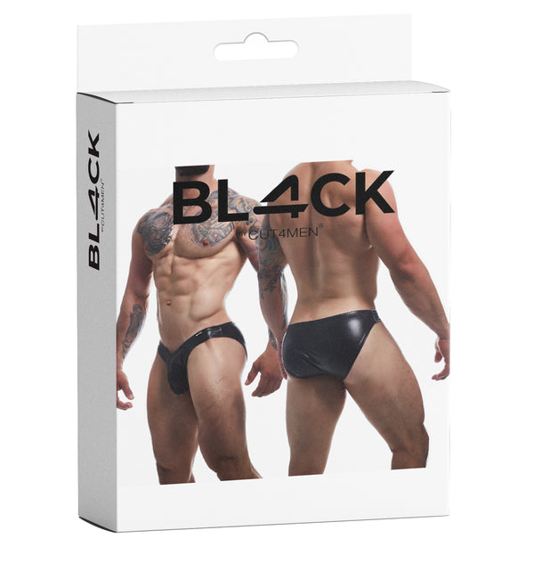 Wetlook Herren-Slip Schwarz | CUT4MEN