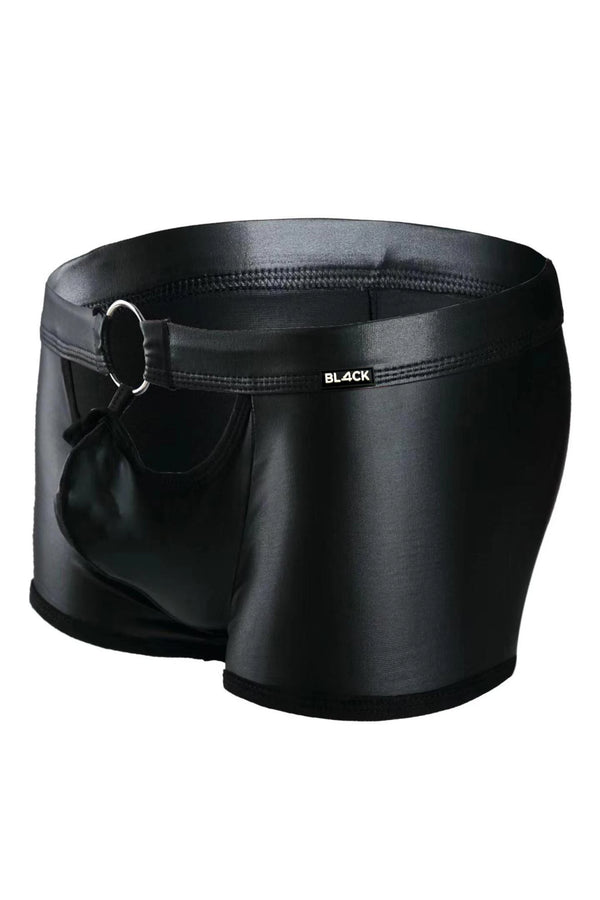 Wetlook Herren-Boxershorts Schwarz | CUT4MEN