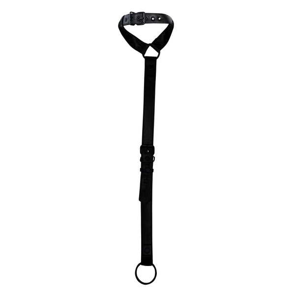Herren-Harness mit Metallringen und Schnallenverstellung Schwarz | CUT4MEN
