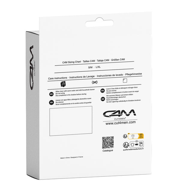 Herren Jock Snap mit Metallringen und Druckknöpfen Schwarz | CUT4MEN