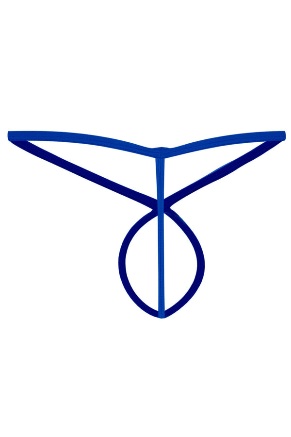 Ouvert-Herren-String Königsblau | CUT4MEN