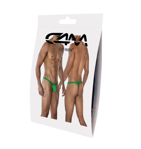 Herren-Bulge-String Grün | CUT4MEN