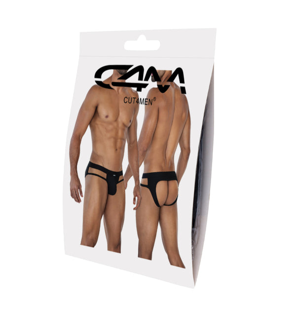 Herren Jockstrap Schwarz | CUT4MEN