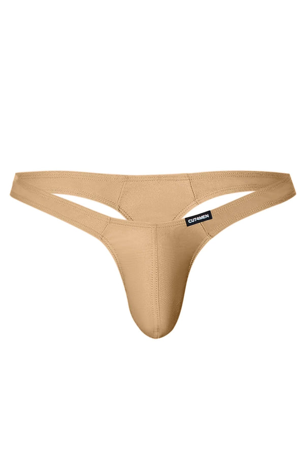 Brazilian Herren-Tanga Beige | CUT4MEN