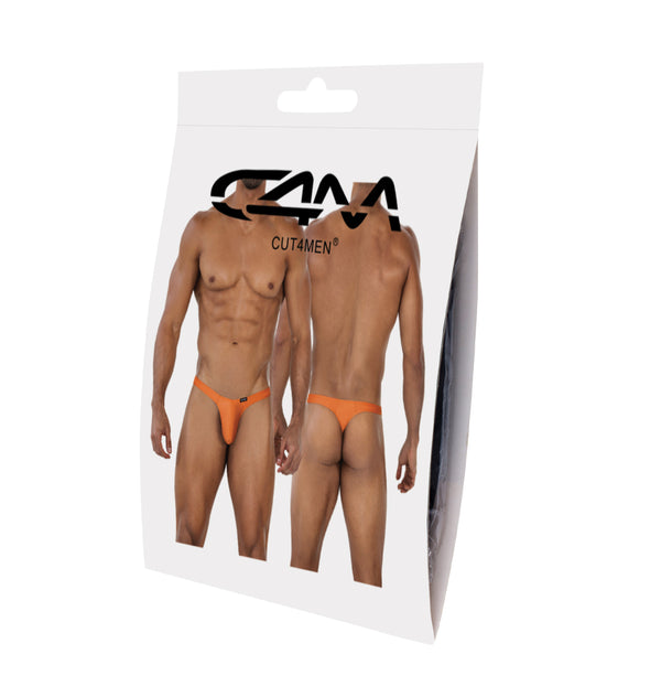 Brazilian Herren-Tanga Orange | CUT4MEN