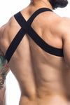 Herren-Brust-Harness Schwarz | CUT4MEN