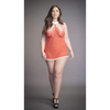 Rotes verführerisches weihnachtliches Babydoll Set mit gewagter Brustöffnung von Le Désir by Shots – Ansicht 14