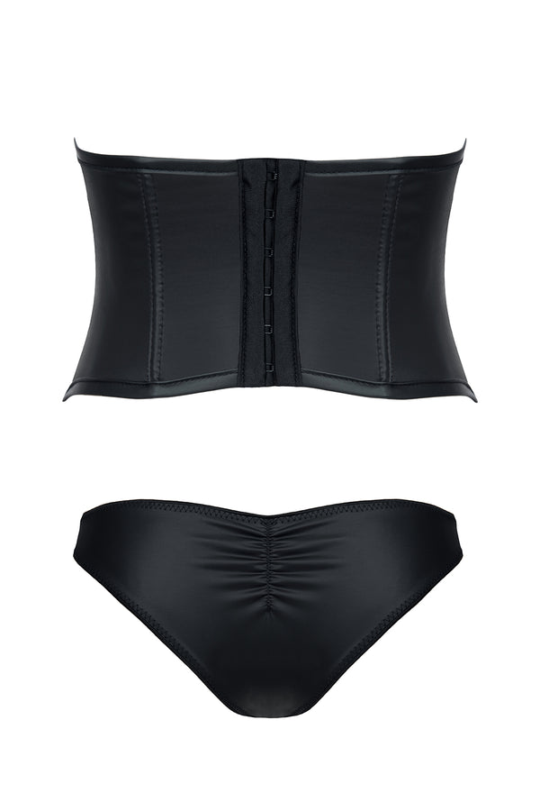 Verführerisches Dessous Set Cindy in Schwarz - Hard Candy Collection | Demoniq