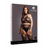 Schwarzes atemberaubendes zweiteiliges Dessous Set mit edler Spitze von Le Désir by Shots – Ansicht 9