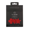 Rotes elegantes Set mit drei Paar Nippelcovern von Le Désir by Shots – Ansicht 2