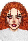 Kostümzubehör - Clown Gesichtsjuwelen Sticker mehrfarbig | Leg Avenue
