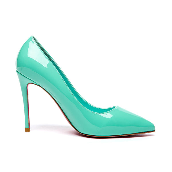 TAYA 100 Pumps in Türkis von Giaro