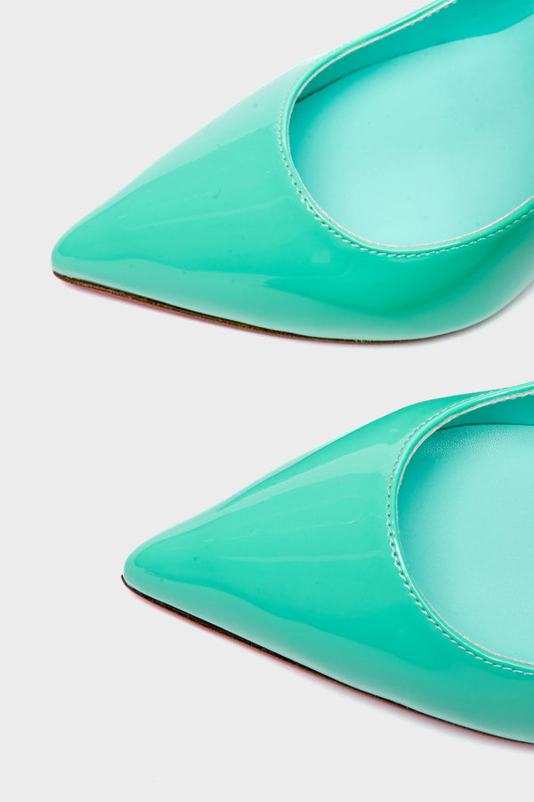 TAYA 100 Pumps in Türkis von Giaro – Ansicht 10