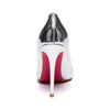 TAYA 100 Pumps in Liquid Silver von Giaro – Ansicht 3