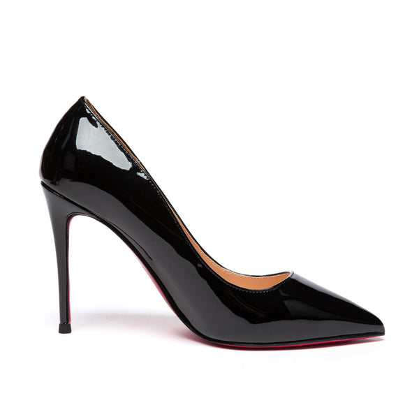TAYA 100 Pumps in Schwarz Glänzend von Giaro