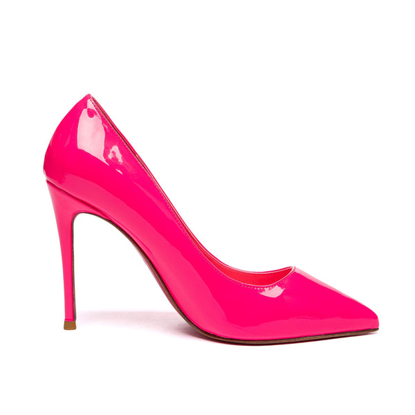 TAYA 100 Pumps in Neon-Fuchsia von Giaro