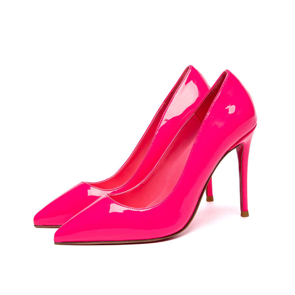 TAYA 100 Pumps in Neon-Fuchsia von Giaro – Ansicht 2
