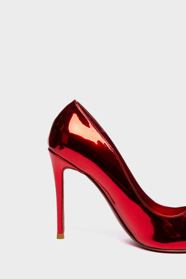 TAYA 100 Pumps in Rot Metallic von Giaro – Ansicht 6