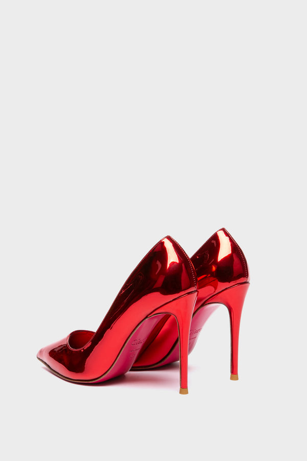 TAYA 100 Pumps in Rot Metallic von Giaro – Ansicht 7