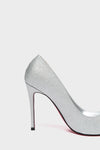 TAYA 100 Pumps in Silber Glitzer von Giaro – Ansicht 6