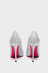 TAYA 100 Pumps in Silber Glitzer von Giaro – Ansicht 7