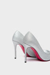TAYA 100 Pumps in Silber Glitzer von Giaro – Ansicht 9