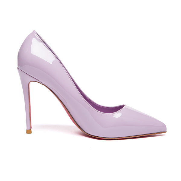 TAYA 100 Pumps in Lila von Giaro